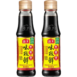 海天 味极鲜酱油特级酿造生抽酱油家庭装小瓶炒菜凉拌调味品调料老抽 海天味极鲜酱油150ml*2
