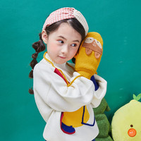 柠檬宝宝 儿童冬季保暖手套加绒加厚户外防寒保暖 多款可选