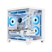 酷耶 海景房12代i5 12600KF十核RTX3060/RTX4060 黑神话悟空 游戏台式机电脑主机组装DIY整机全套