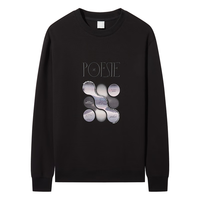 卡宾男装字母长袖卫衣24秋上衣潮流街头A2243164003 煤黑色01 48