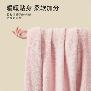 COSMO LADY/都市丽人保暖女秋冬加厚珊瑚长绒套头睡衣裤女家居服套装带口袋无帽2H3117 长袖 长毛绒 长裤 圆领 刺绣 可外穿 加厚