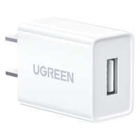 绿联 CD112 手机充电器 USB-A 5W 白色