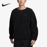 Nike/耐克秋季男子摇粒绒保暖宽松套头卫衣FB8379-010