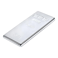 融通金白银原料Ag9999 投资白银银条 足银9999送礼收藏实心足银条水贝 500克
