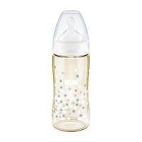 NUK PPSU奶瓶 300ml 白色圆点 0-6月