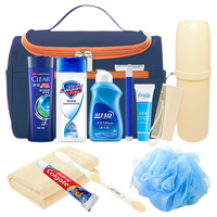 千马人旅行洗漱套装男女洗漱用品出差洗漱包洗漱旅行出差用品 1-洗漱八件套(Pvc款) 默认