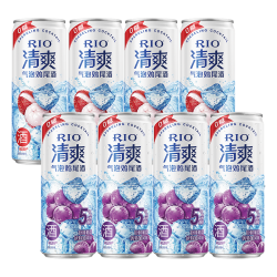 锐澳 鸡尾酒清爽0糖 330ml*8罐
