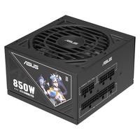 华硕 ASUSATS 850W 巨齿鲨金牌全模组电源 80PLUS金牌认证/压纹线/全模组接口/鲨鱼姬IP