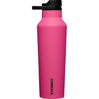 CORKCICLE.运动保温杯大容量男女士保冷保冰水杯车载户外旅行不锈钢杯子 玫红色600ml