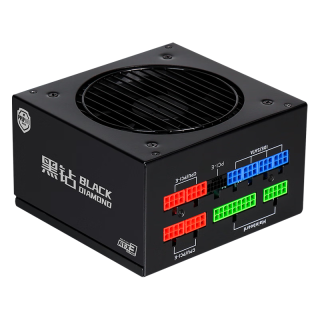 SAMA 先马 KTX-1000-1 金牌（90%）全模组ATX电源 1000W 黑色