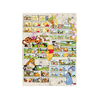 3D-JP迪士尼系列联名款平面拼图成人解压玩具卡通装饰画维尼漫画