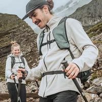 百亿补贴：迪卡侬 MH500 男款抓绒衣 户外徒步开衫外套