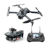 4DRC无人机6K高清双摄入门拍摄航拍智能避障增稳长续航遥控飞机 折叠机身+无刷电机 双电 四轴/多轴飞行器 ABS 91-120米 带摄像头 2K