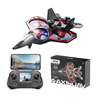 4DRC无人机6K高清双摄入门拍摄航拍智能避障航拍增稳长续航遥控飞机 【大号高配航拍版】战斗机 双电 91-120米 720p ABS 带摄像头 四轴/多轴飞行器