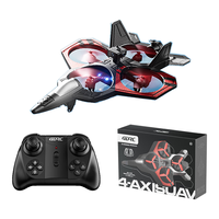 4DRC无人机6K高清双摄入门拍摄航拍智能避障增稳长续航遥控飞机 大号升级版 战斗机 双电 带摄像头 720p 四轴飞行器 91-120米 14岁+ ABS