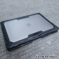 肥熊 EDC适用苹果MacBook Pro/M2/M1/13寸/13.3寸/2022/2020款防摔保护壳电脑壳军事风战术外壳保护套外套