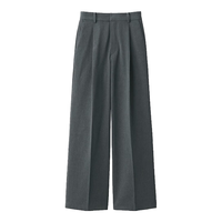 MUJI/無印良品 不易起皱 女士直筒裤