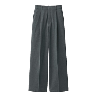  MUJI/無印良品 不易起皱 女士直筒裤