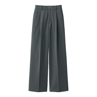  MUJI/無印良品 不易起皱 女士直筒裤