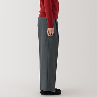 MUJI/無印良品 不易起皱 女士直筒裤