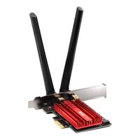Fenvi wifi6无线网卡AX210三频5G千兆5374M蓝牙5.3台式机电脑接收器AXE3000内置pcie无线网卡AX200信号接收器
