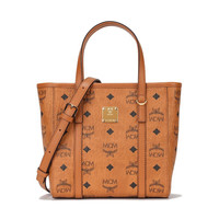 MCM 【经典爆款】TONI 迷你托特包菜篮子单肩斜挎包 干邑色