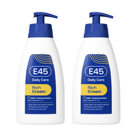 E45英国 蓝罐CA霜400ml2件装 焕白紧致肌肤24h高保湿美肌润肤霜
