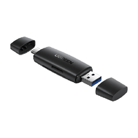绿联 读卡器相机sd卡tf卡二合一万能usb3.0高速读取转换器行车记录