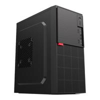 EVESKY 扬天M3迷你小机箱桌面台式电脑侧透明游戏小机箱电源主机外壳