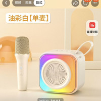索爱 SK22话筒音响一体麦克风唱k歌蓝牙卡拉OK机儿童家庭ktv