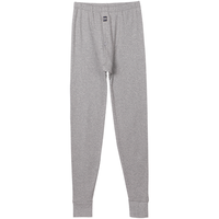 男士秋裤纯棉打底裤薄款棉毛裤全棉青年修身单件单条保暖裤 J9N705