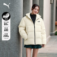 防风拒水600蓬80绒鸭绒羽绒服男女款PUMA彪马 692911 雪白色-87 XXS