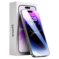 适用苹果15钢化膜iPhone16promax全屏防摔14plus/13Pro无尘仓高清11/X/XS/XR防窥12ProMax保护屏幕手机贴膜