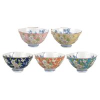 TOKI MINOYAKI 4.5英寸经典饭碗5个