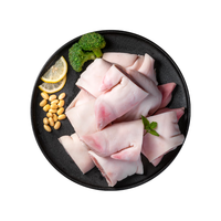 LONG DA/龙大肉食 黑猪猪蹄块净重4斤 黑猪肉猪脚生鲜 去毛免切猪手 猪蹄