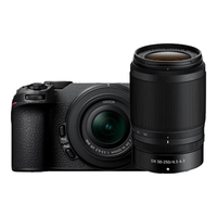 尼康 Z30微单相机入门级 高清Vlog自拍旅游数码照相机 4K视频 16-50VR+50-250VR双头套 实用套餐