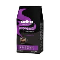 LAVAZZA 拉瓦萨 意大利进口LAVAZZA拉瓦萨经典奶油醇香咖啡豆1KG中度烘焙