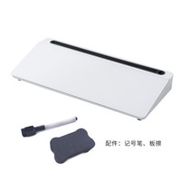 山业 日本SANWA桌上收纳架整理架写字板备忘提示板桌面小白板笔架记事板可擦写键盘架笔记本ipad手机多功能支架