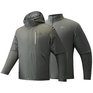 安踏 防风防水保暖 男士冲锋衣