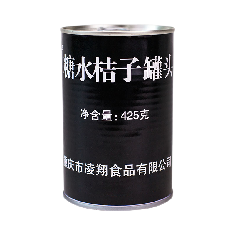 凌翔（LINGXIANG）黄桃桔子菠萝混合水果罐头  黄桃+菠萝+什锦（各四罐） 国产