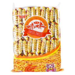 爱尚 咪咪虾条虾片 虾味(18g*40袋)720g/包 怀旧爱尚儿童零食大礼包