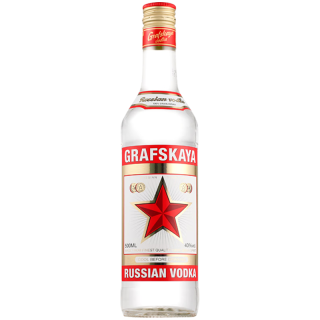 GRAFSKAYA  &格拉夫 红牌伏特加 &40度500ml 进口洋酒调酒 &鸡尾酒基酒