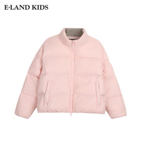 E-LAND KIDS 宽松立领 女童羽绒服