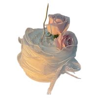 觅今生皇冠新鲜鲜花蛋糕女神同城配送当天到全国定做