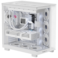SUPER FLOWER振华 影蝶Mothra 白色全景版海景房台式机电脑全塔机箱(左右分区/360水冷/ATX主板/40系显卡) 影蝶Mothra 白色全景海景房