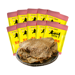 老四川 金角老四川 独立小包 五香牛肉片250g