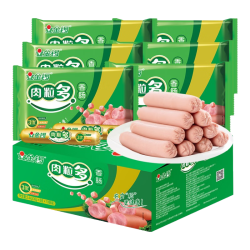 金锣 火腿肠 肉粒多香肠 30g*8支*10袋 整箱装