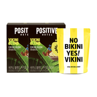 positive hotel韩国 地中海代餐奶昔 ph代餐 营养饱腹轻食轻断食即食代餐粉 可可口味2盒14日餐