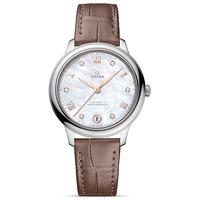 欧米茄 碟飞系列自动机械天文台钢带女表 434.13.34.20.55.001