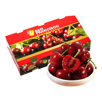 隆千采智利车厘子大樱桃4J级5kg 礼盒2斤装3J级特大果果径30-32mm 冷藏